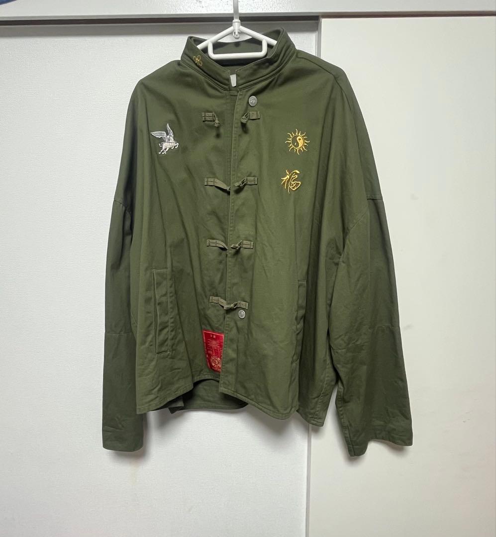 ずとまよ中華風ジャケット カーキ