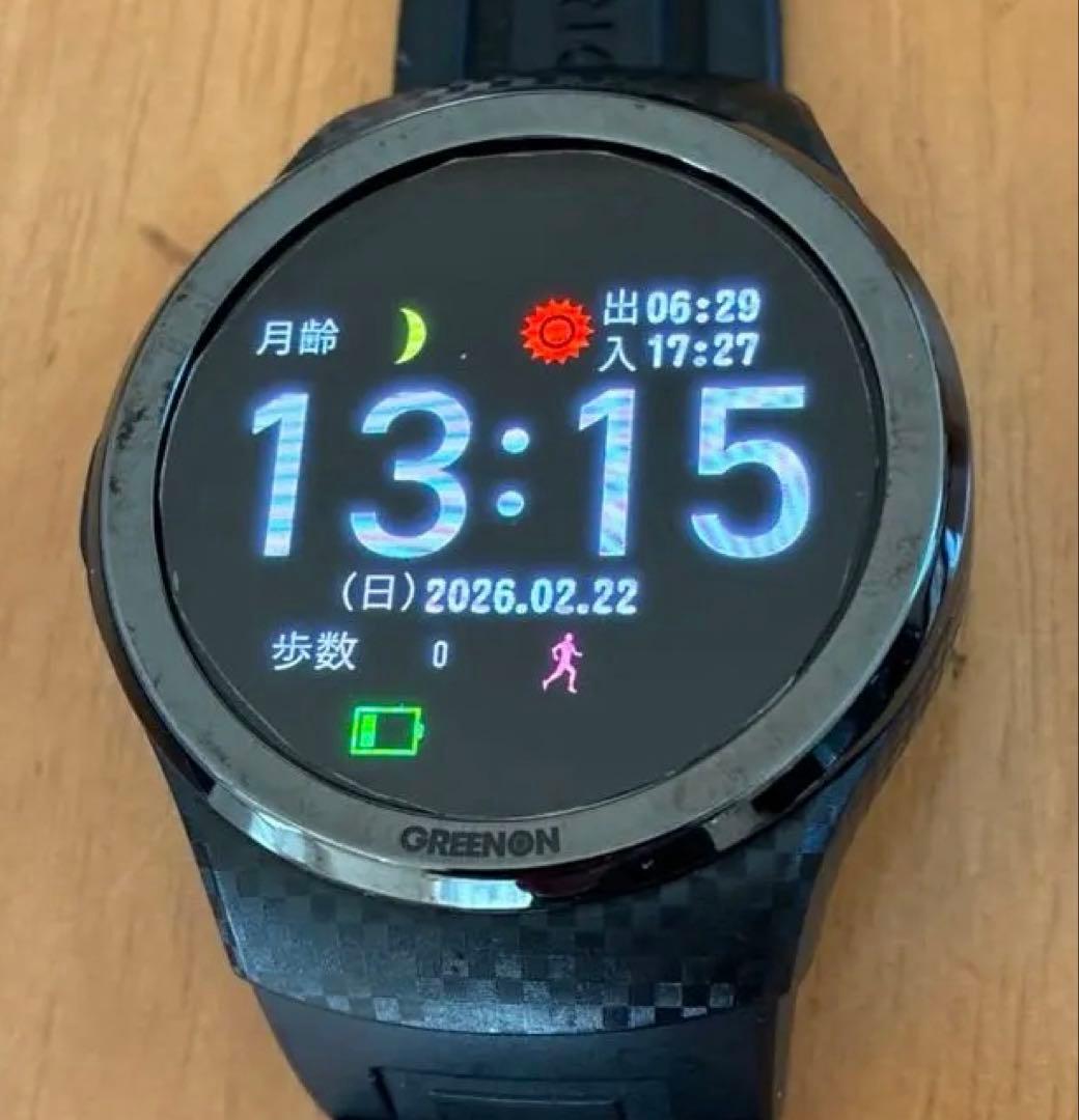 中古 GREENON ゴルフウォッチ A1-III グリーンオン