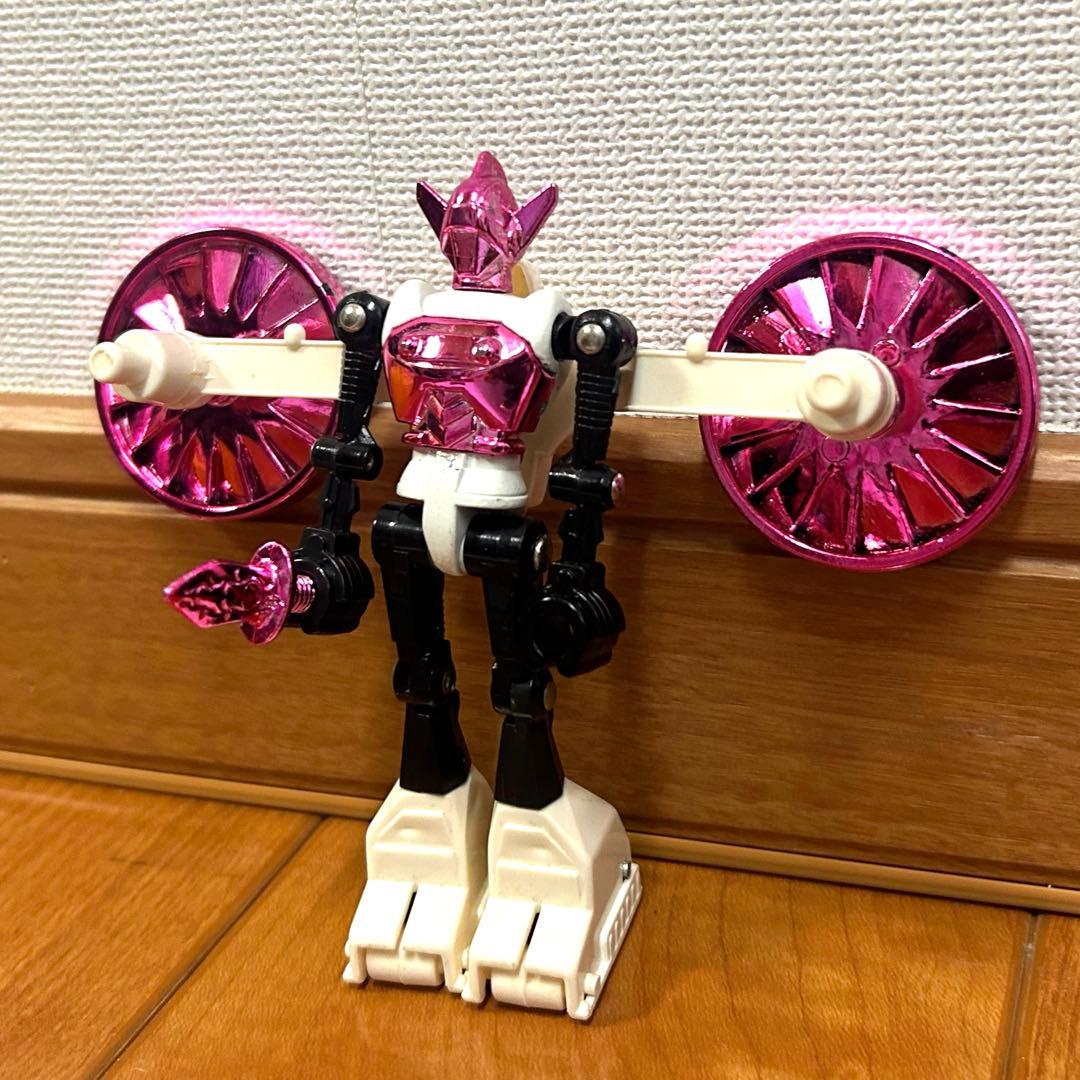 レア当時物 タカラ ミクロマン アクロイヤー A-311 マッドピンク 完全体