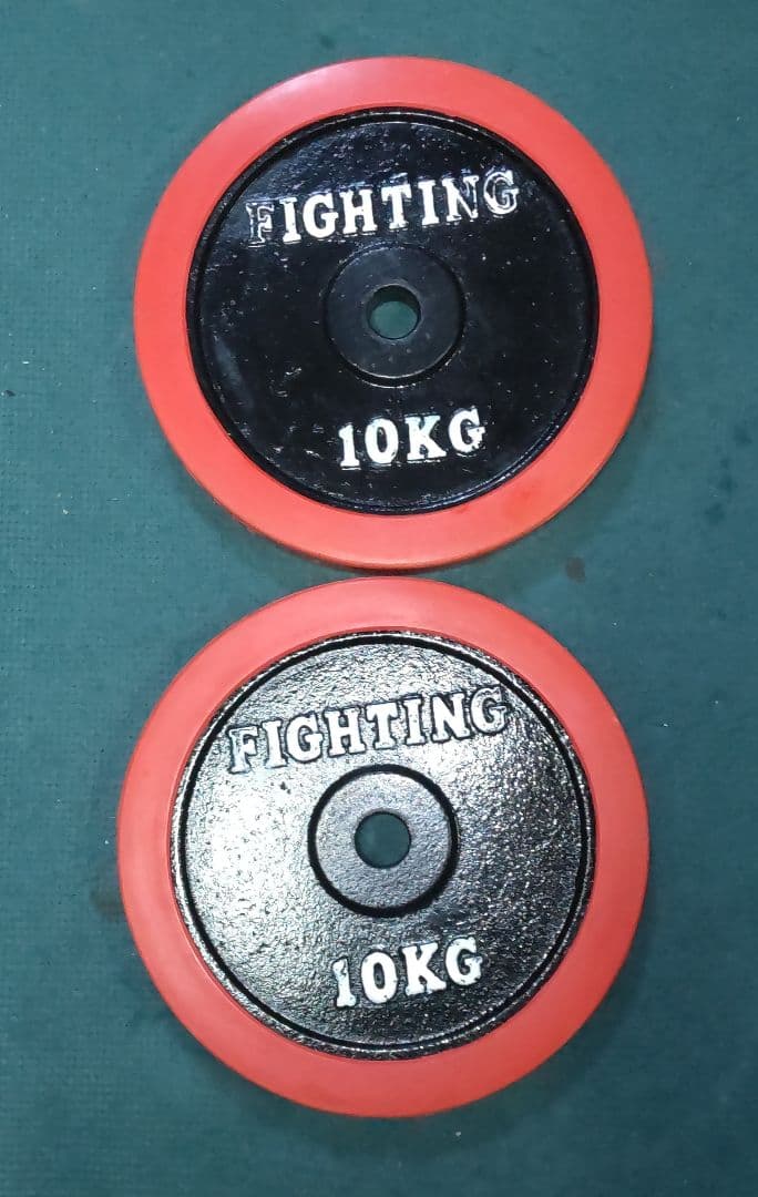 ファイティングロード 10kgプレート 2枚 28mm 用