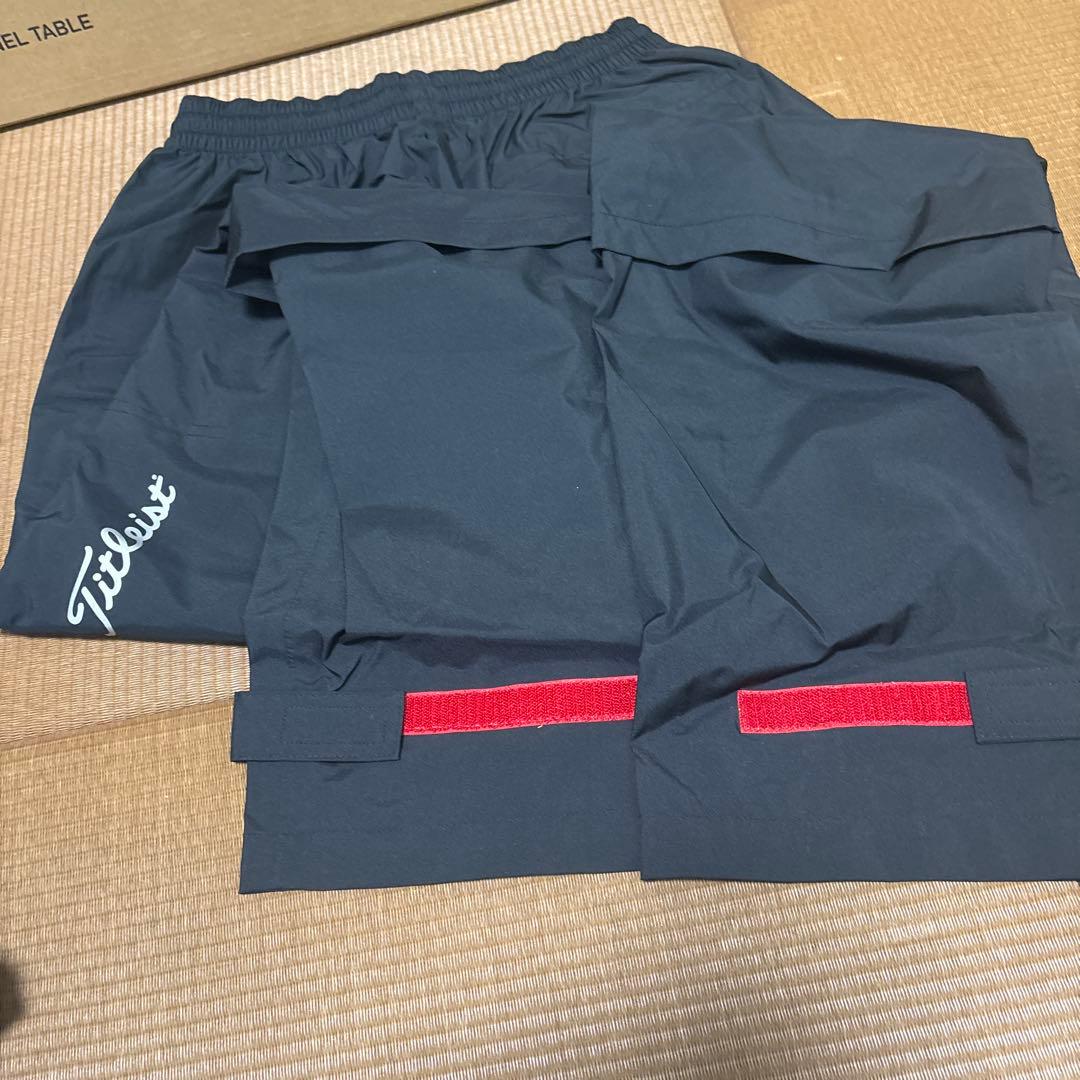 Titleist レインウェア Mサイズ ブラック　美品