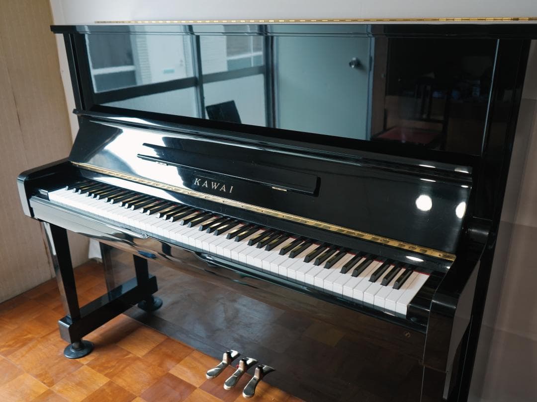 KAWAI アップライトピアノ BS-2A（1991年製）椅子付き・配送込み