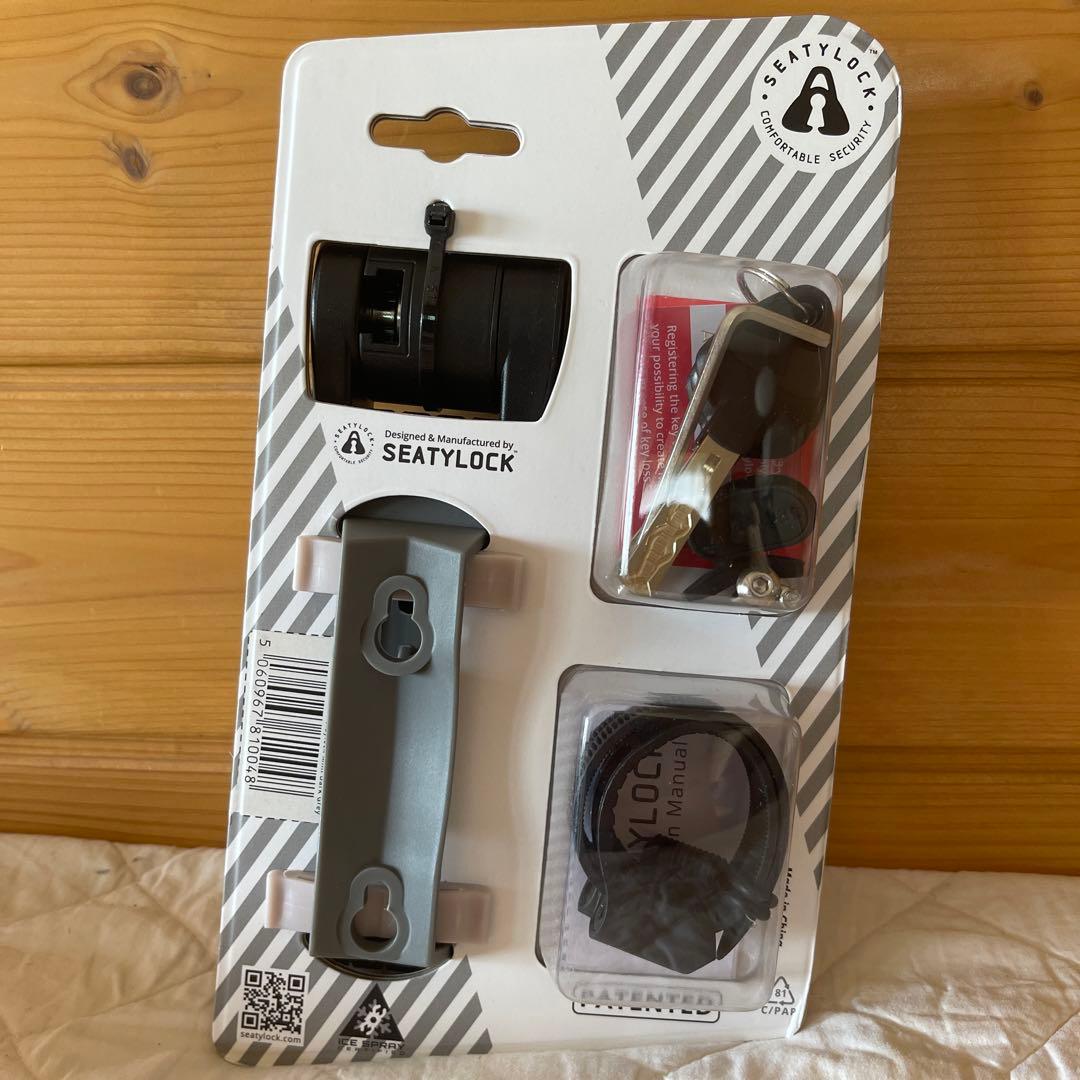 SEATYLOCK FOLDYLOCK MINI ダークグレー　自転車ロック