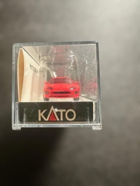 【希少・KATO】 MITSUBISHI FTO （レッド） サイズ1/87