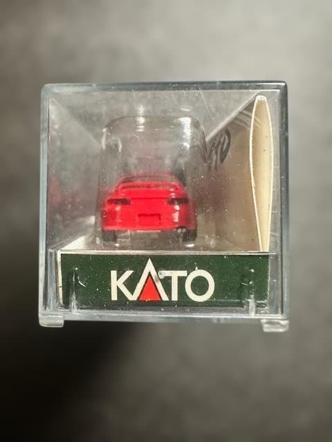 【希少・KATO】 MITSUBISHI FTO （レッド） サイズ1/87