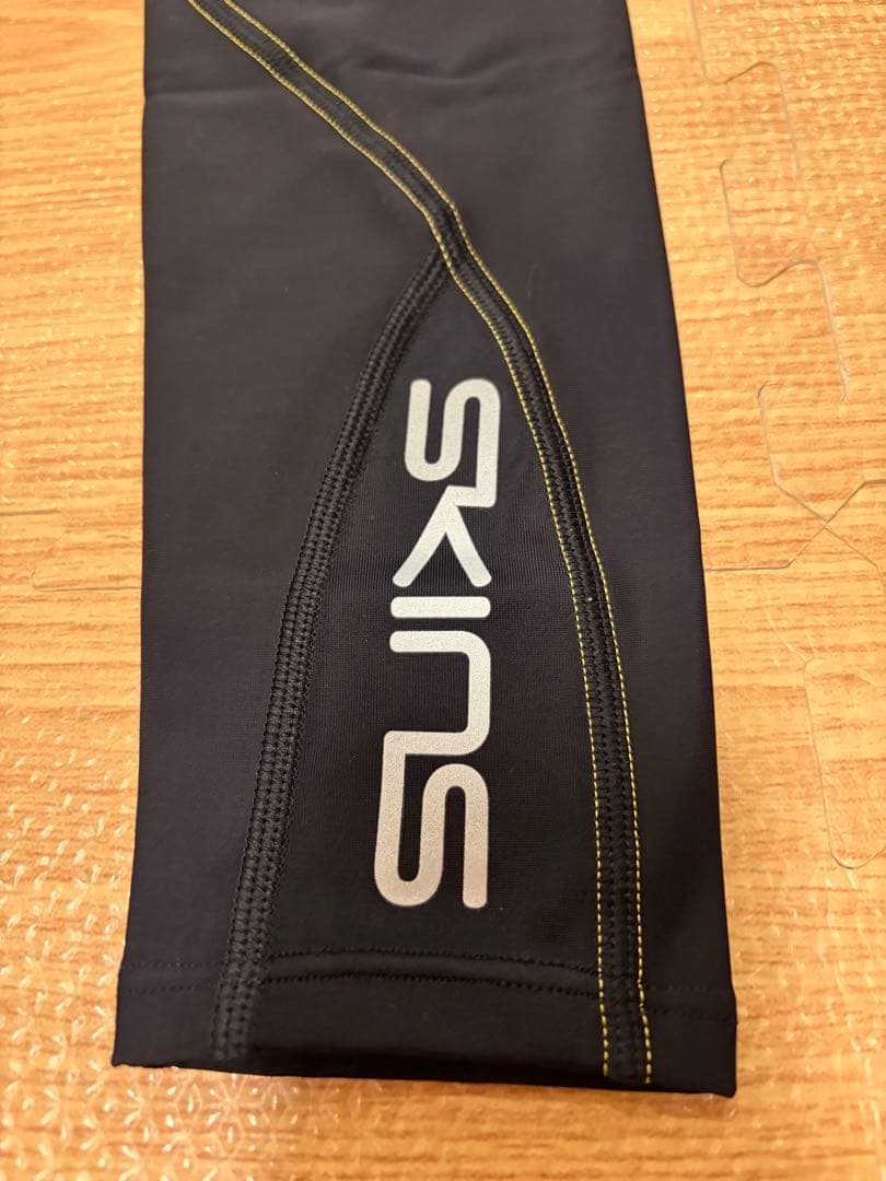 SKINS（スキンズ）SERIES-3 メンズロングタイツ ブラック【Lサイズ】