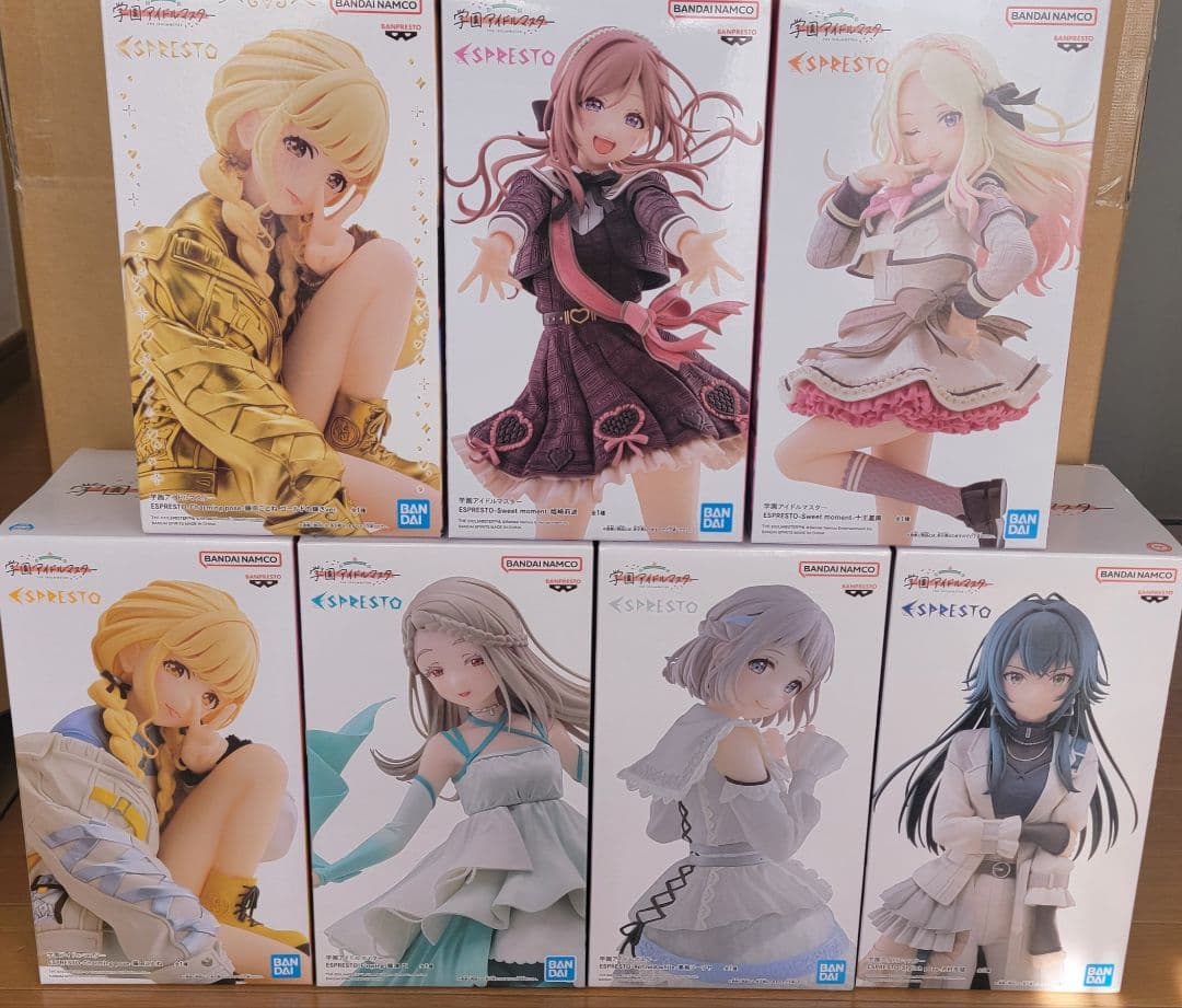 学園アイドルマスター　フィギュア　7個セット