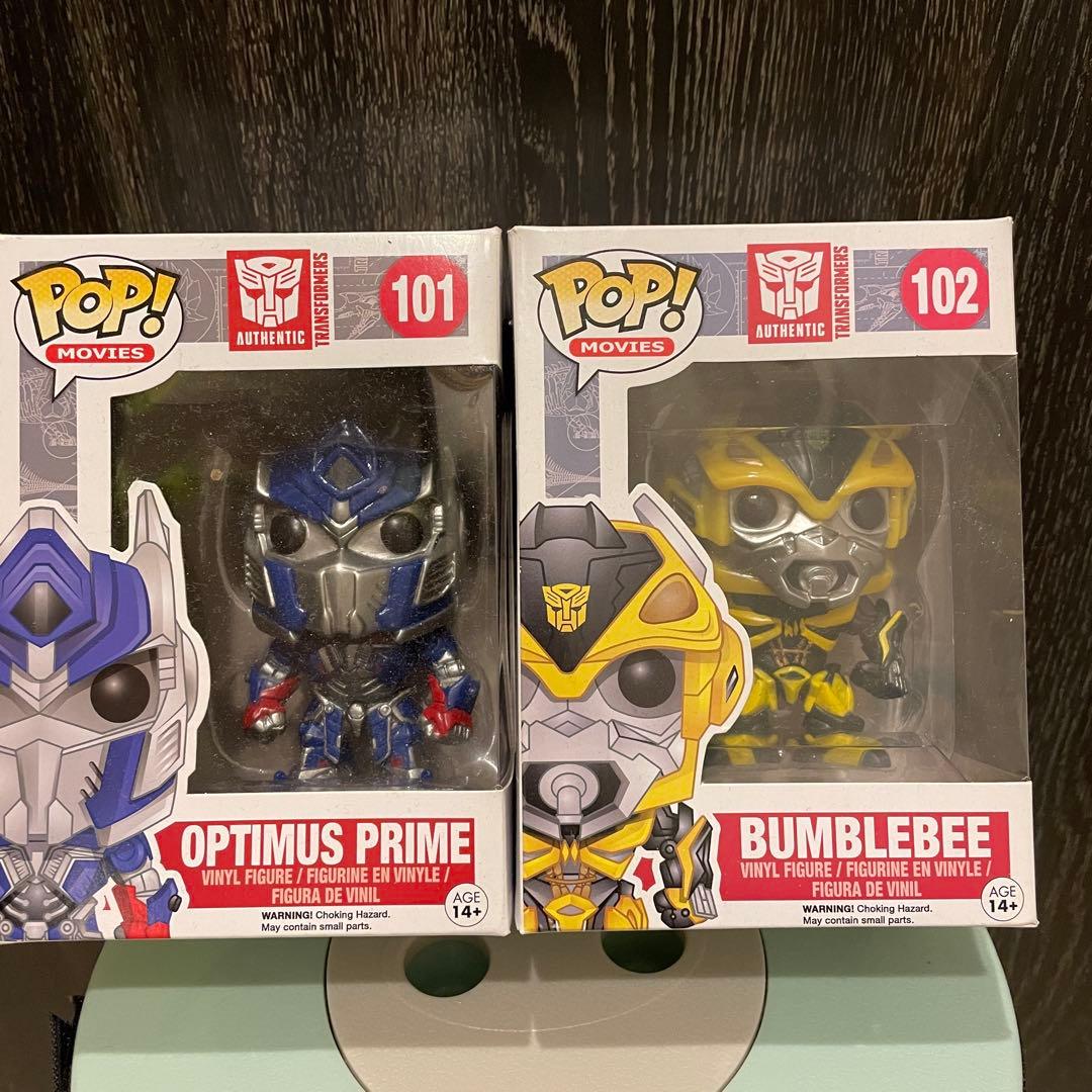 新品トランスフォーマー オプティマス・プライム バンブルビー フィギュアセット