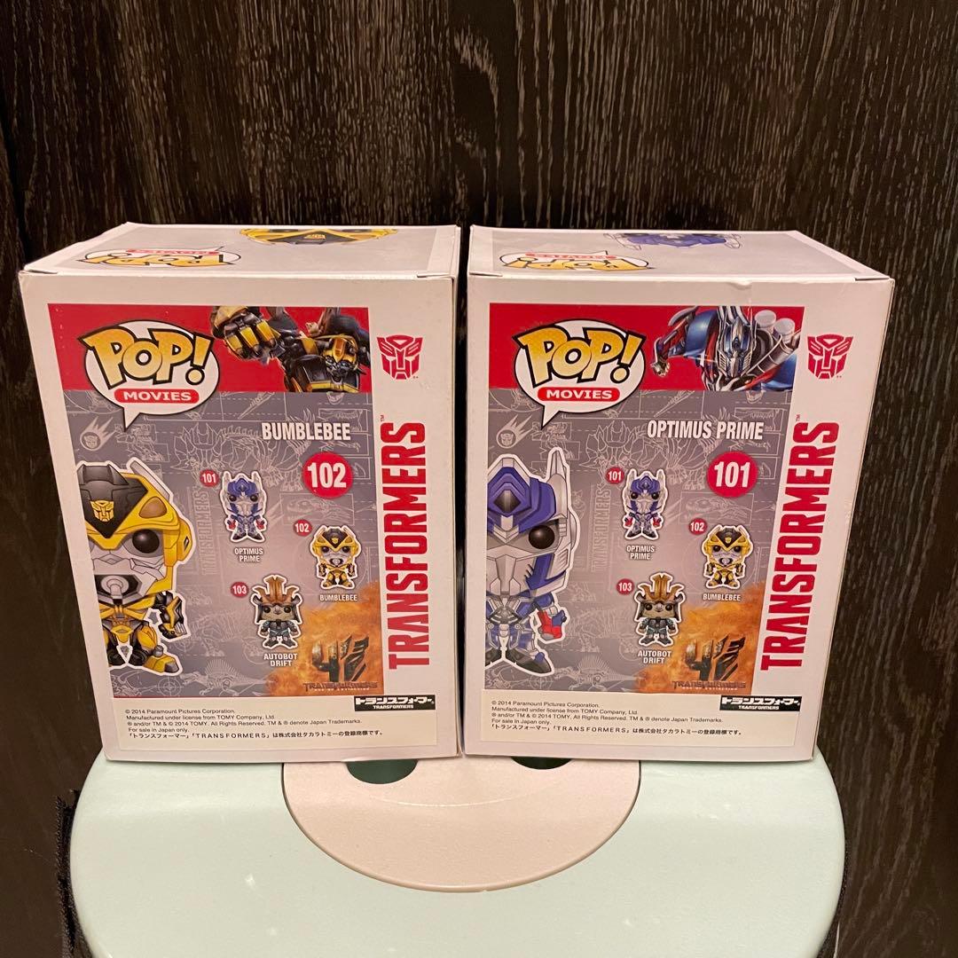 新品トランスフォーマー オプティマス・プライム バンブルビー フィギュアセット
