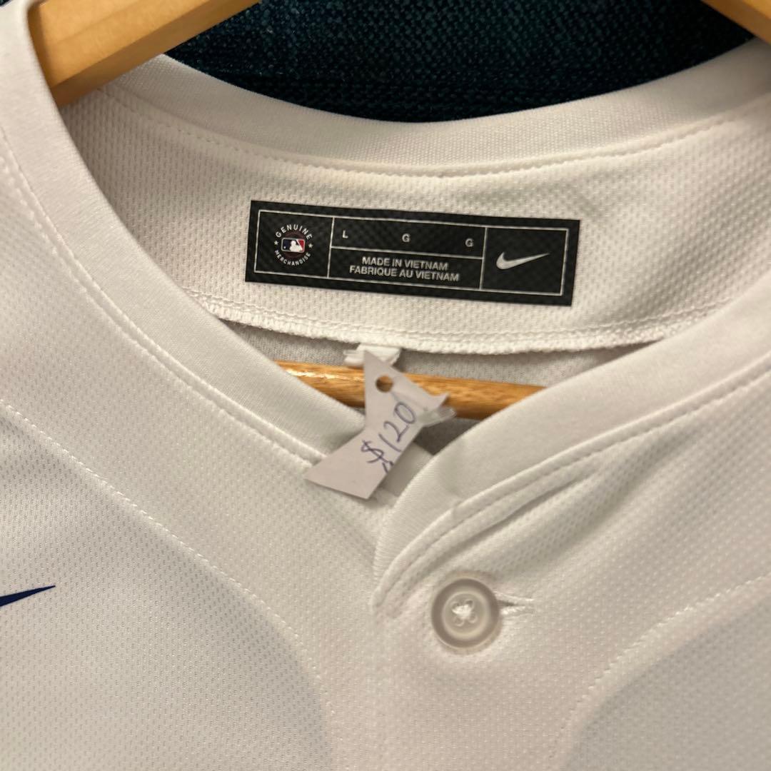 Nike Dodgers ベースボールジャージ ホワイト