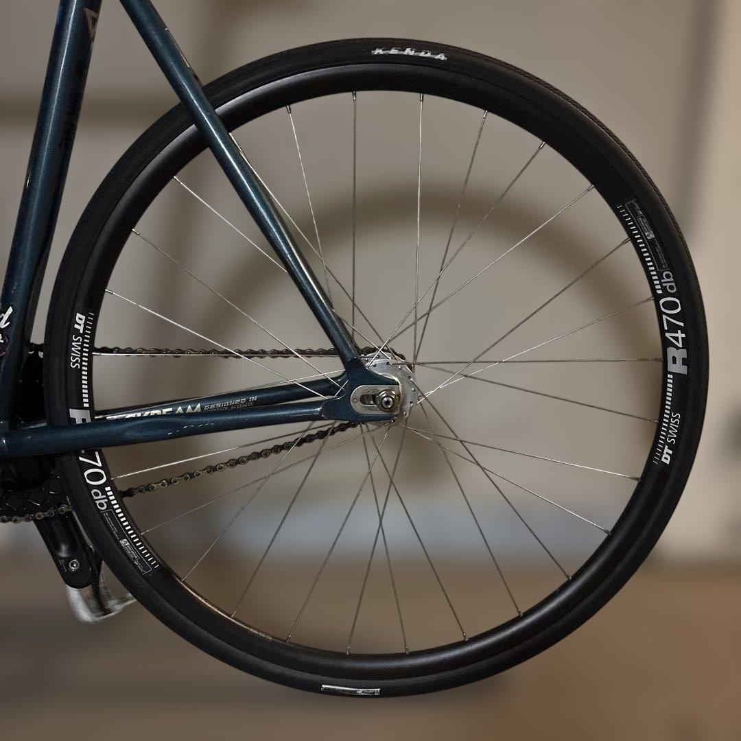 DT Swiss R470 完組ホイール リア　ピストバイクホイール　固定