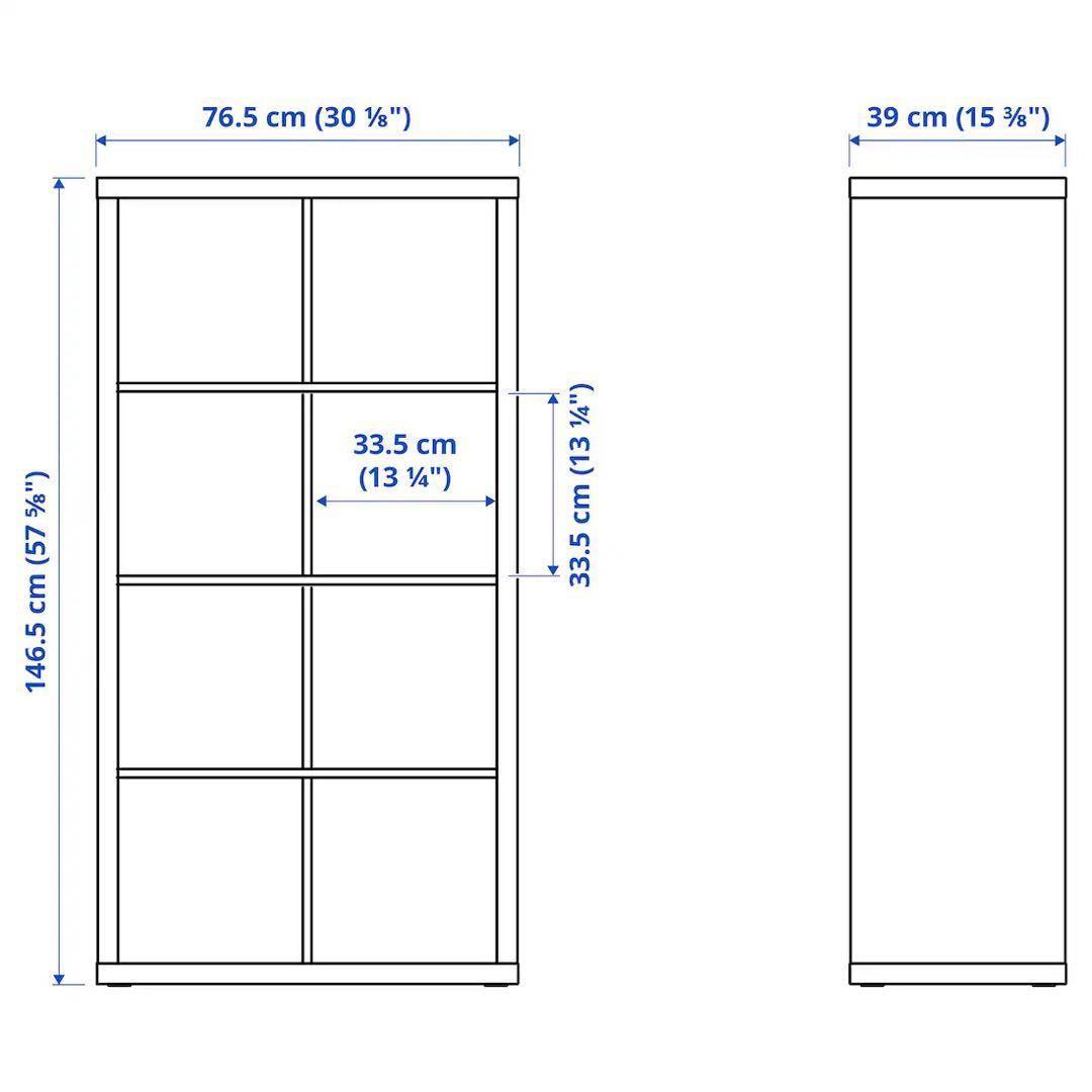 家財便&送料込　IKEA イケア　KALLAX カラックス　シェルフユニット