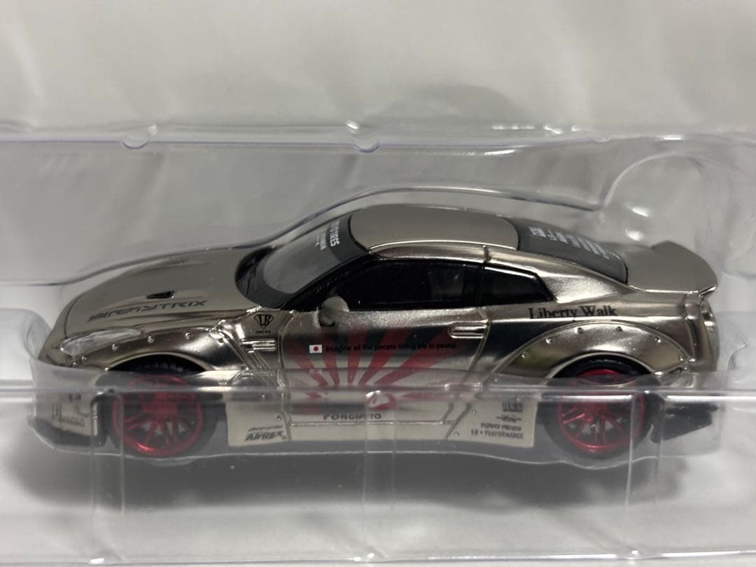 minigt Liberty Walk Nissan GT-R サテンシルバー