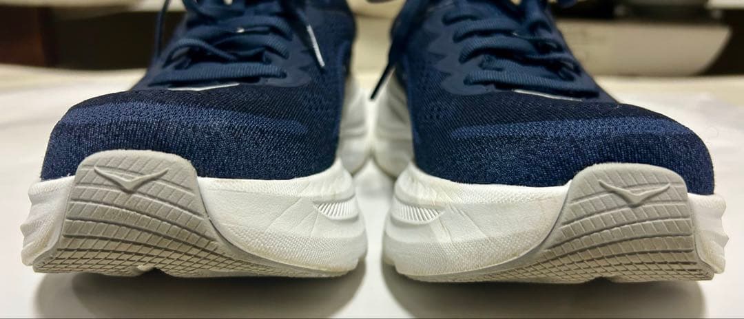 HOKA BONDI 9ボンダイ9 26.5㎝　ネイビー×ホワイト