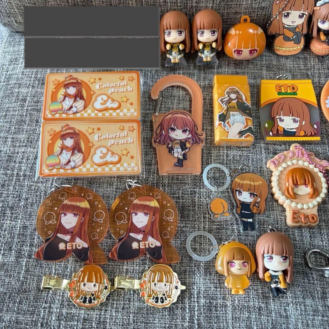 バラ売り⭕️ カラフルピーチ　えとさん　24点セット　マスコット　キーホルダーなど