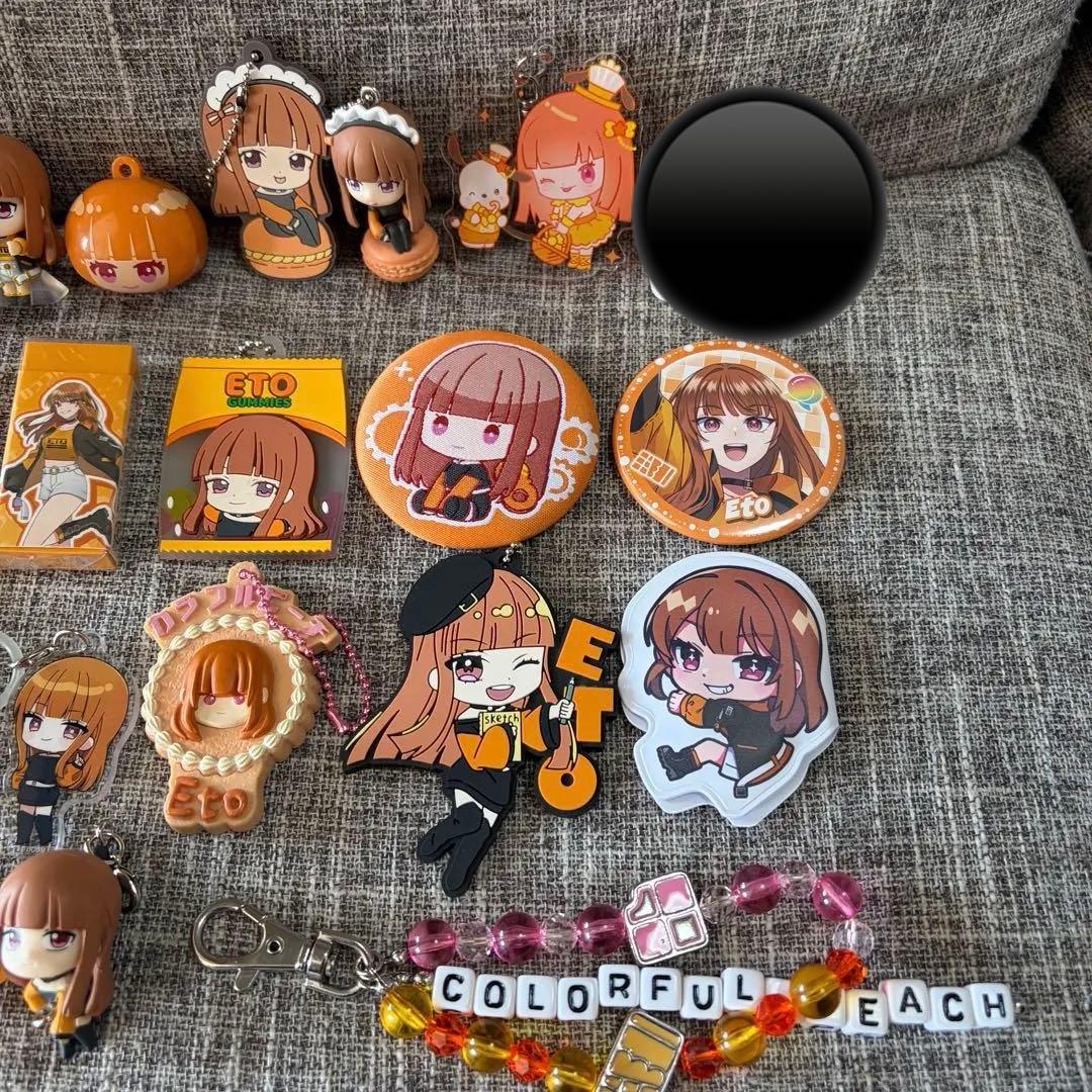 バラ売り⭕️ カラフルピーチ　えとさん　24点セット　マスコット　キーホルダーなど