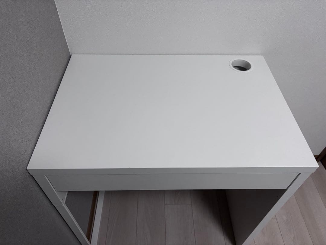 IKEA ミッケ MICKE 73×50 ホワイト デスク