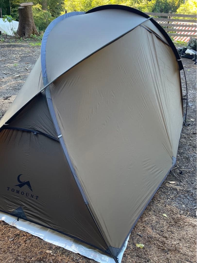 TOMOUNT ソロテント インナー付き 煙突穴PANGOLIN-TENT