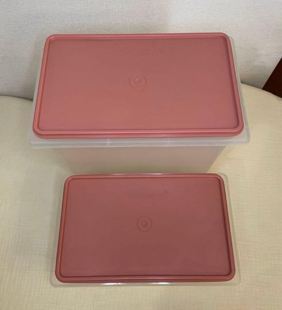 美品 タッパーウェア 5kg 10kg ライスキーパー 3点セット
