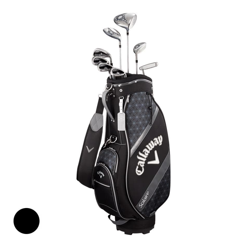 【中古美品】Callaway Solaire 8本セット＆キャディバッグ