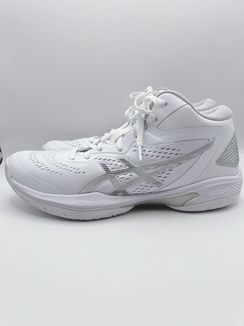 【極美品】asics ゲルフープV15 narrowホワイト 26.0㎝