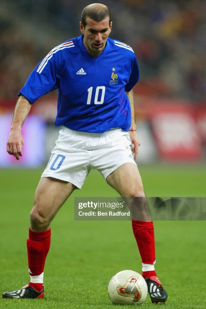 ウェア 2002 FRANCE ZIDANE  shirt