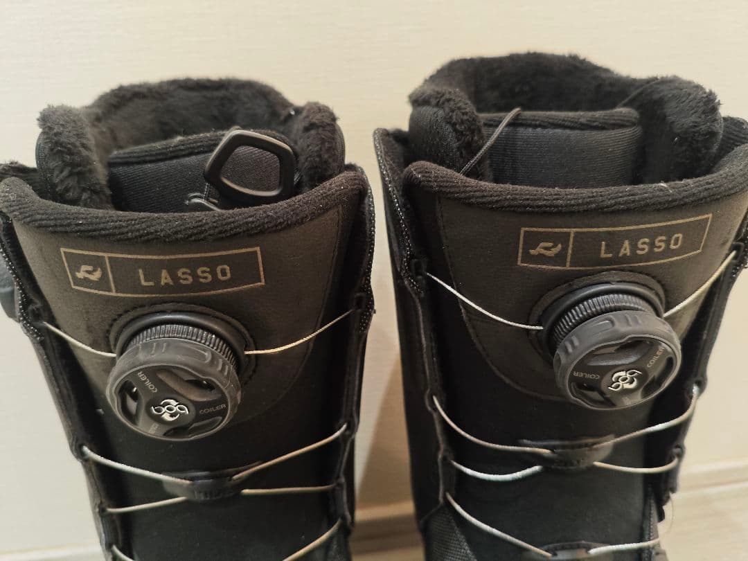 RIDE LASSO26.5ライド ラッソ スノーボードブーツ　ダブルボアboa