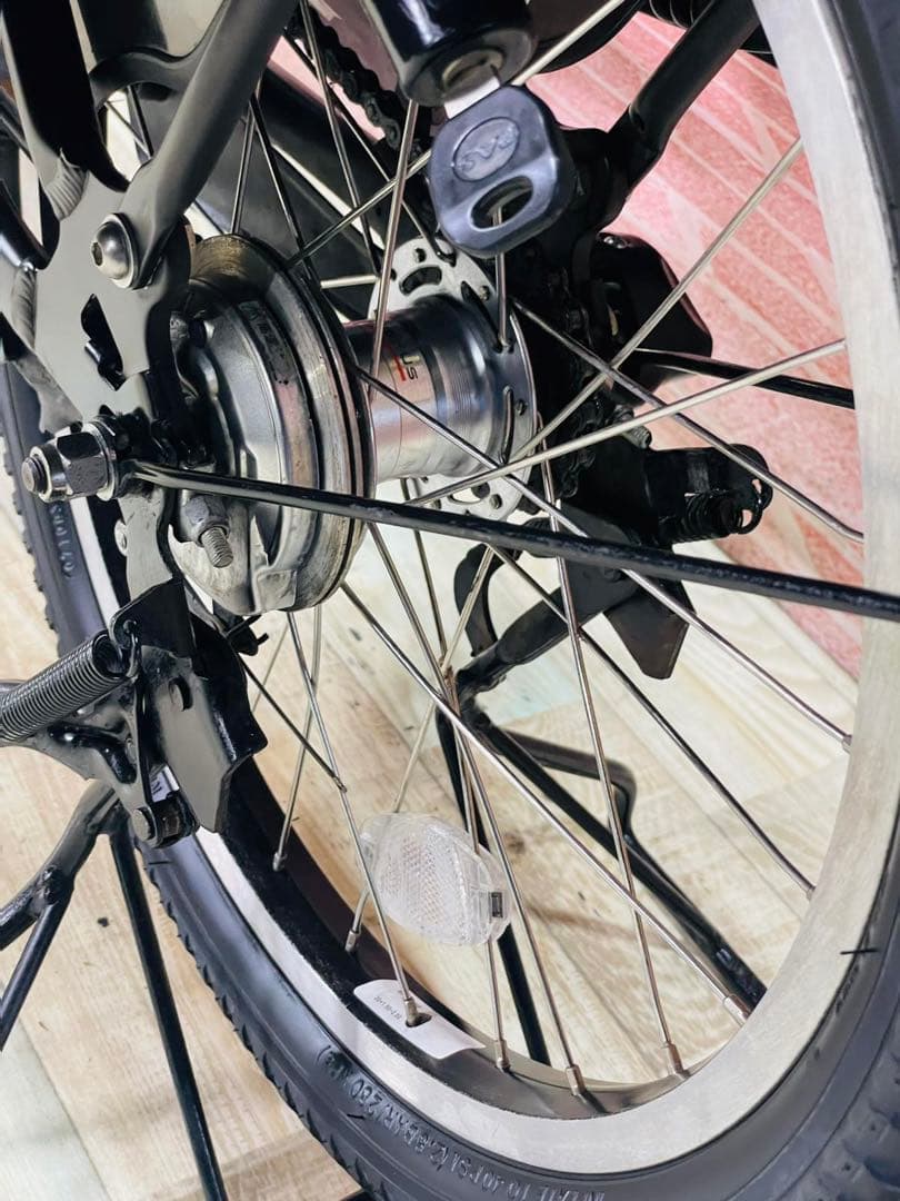 K2018 電動自転車ヤマハ子供乗せ 20インチ 8.7Ah ブラウン