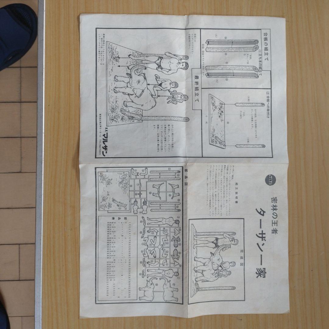 マルサン　ターザン一家　プラモデル