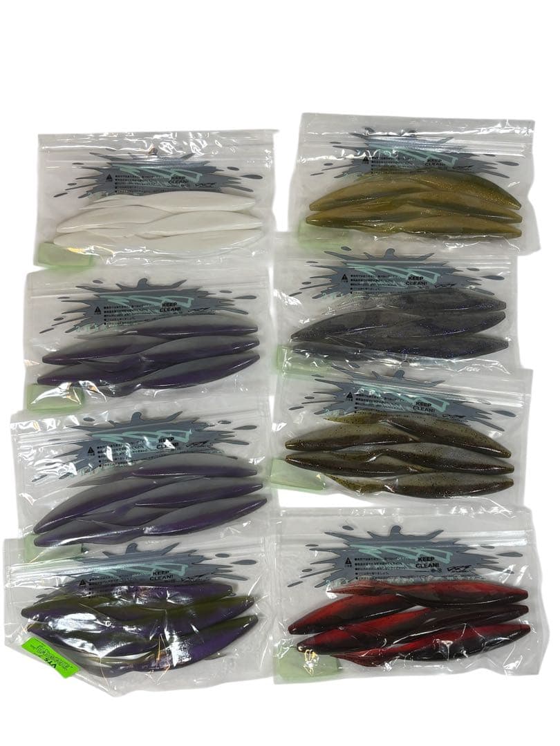 DRT VTS 7\" ディーアールティー　ブイテールシャッド 7 未使用 8点