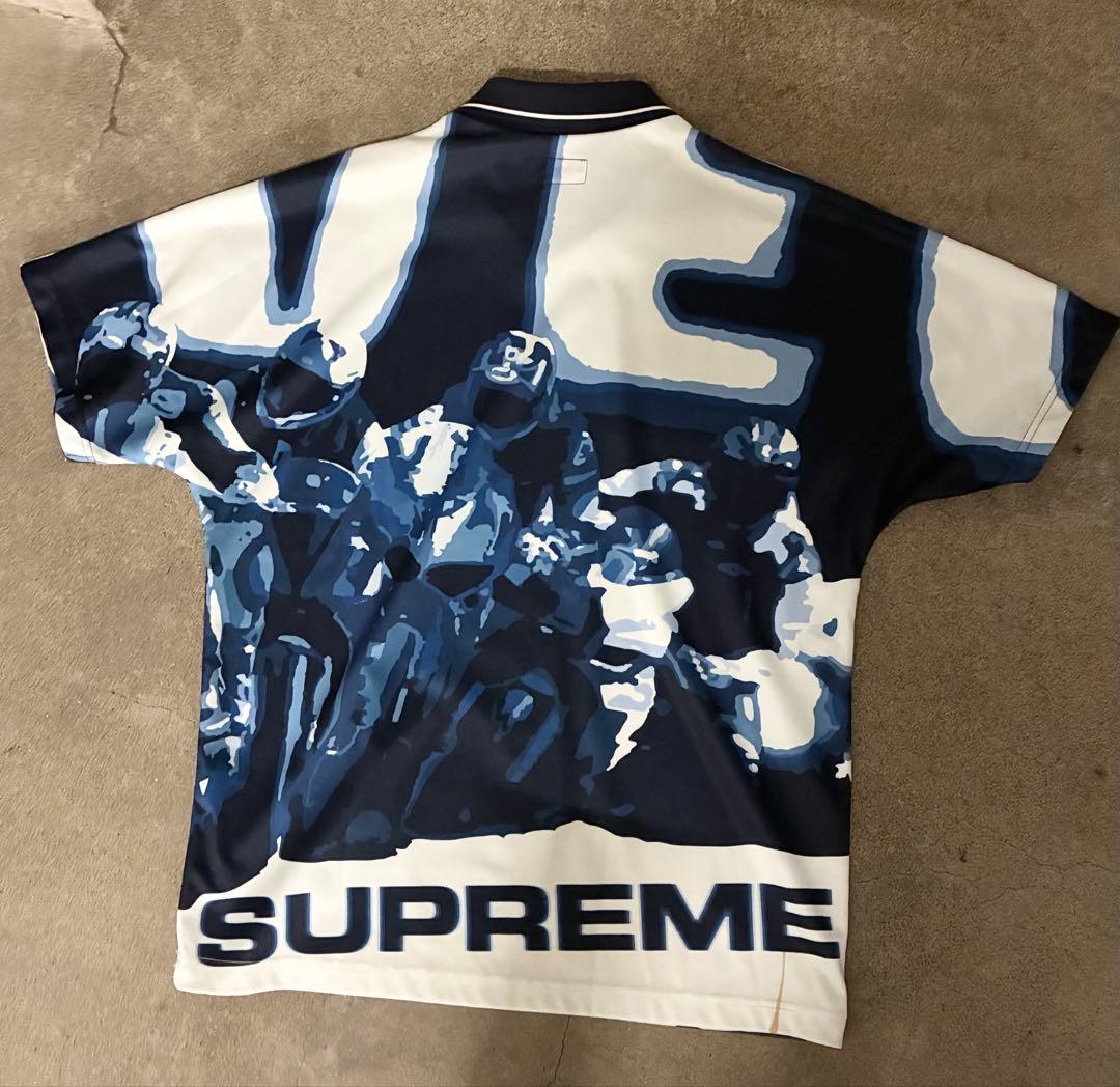 ウェア Supreme Racing Soccer Jersey blue