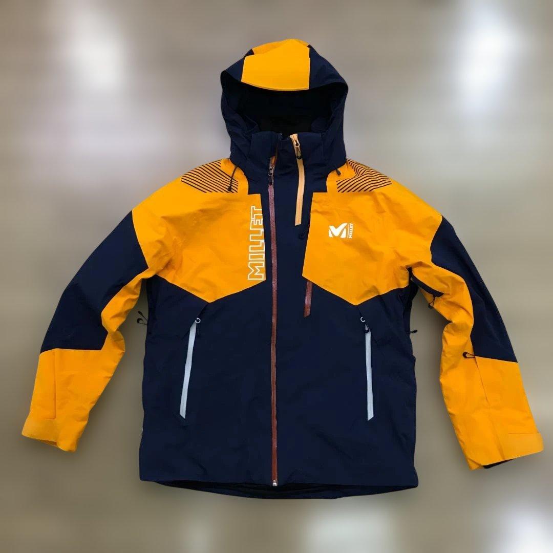 MILLET 中綿入りストレッチウエア上下セット　上/ＸＬ下/Ｌ 美品