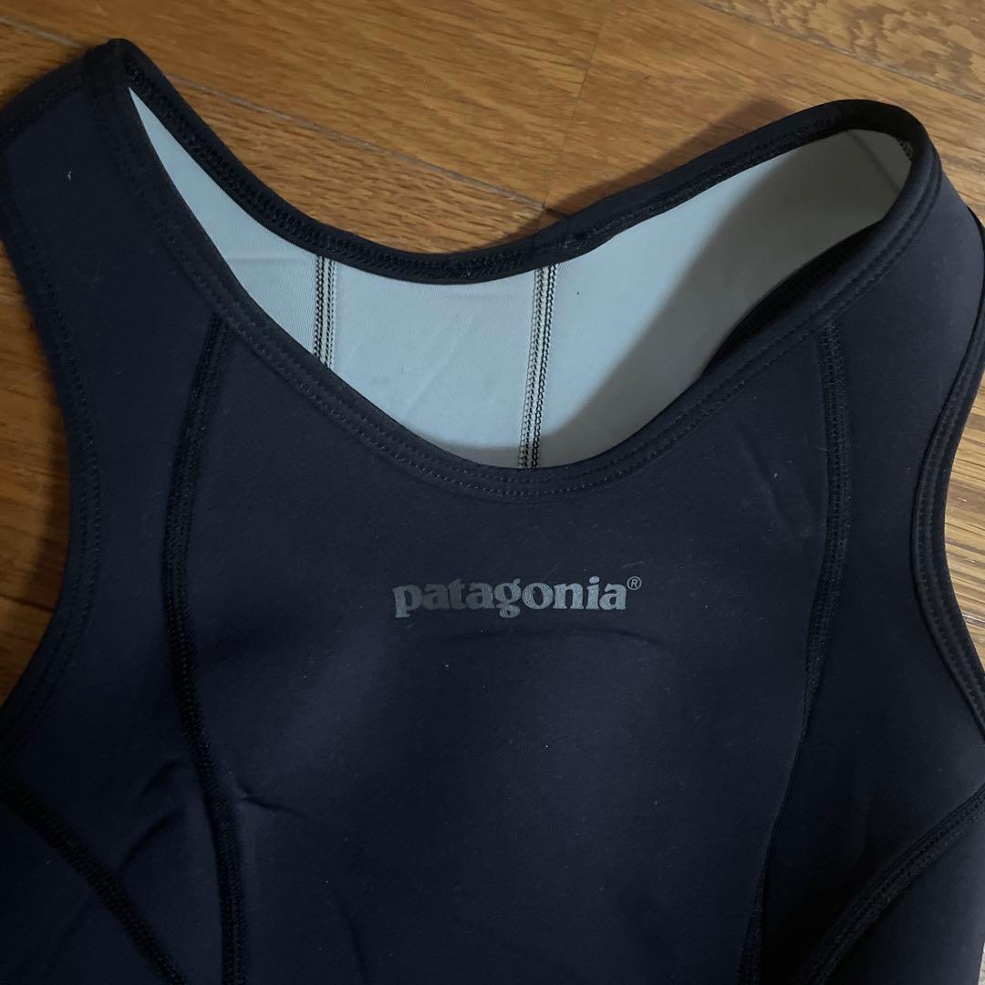 patagonia ショートジョンウェットスーツ　　　ブラックリバーシブルグレー