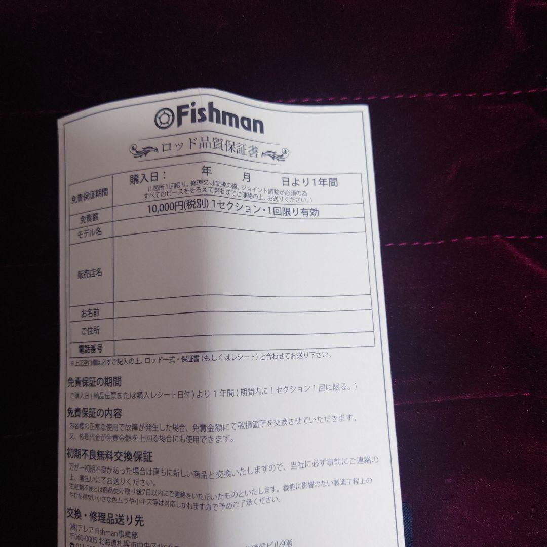 フィッシュマン　BC4 510L 無記名保証書付き