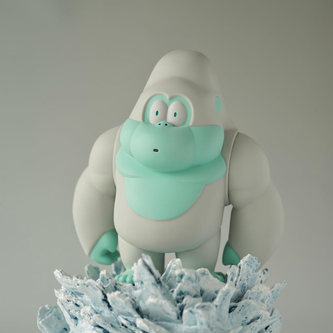 モンキークラブ　JOE MOUNTAIN　Green Yeti　ソフビ