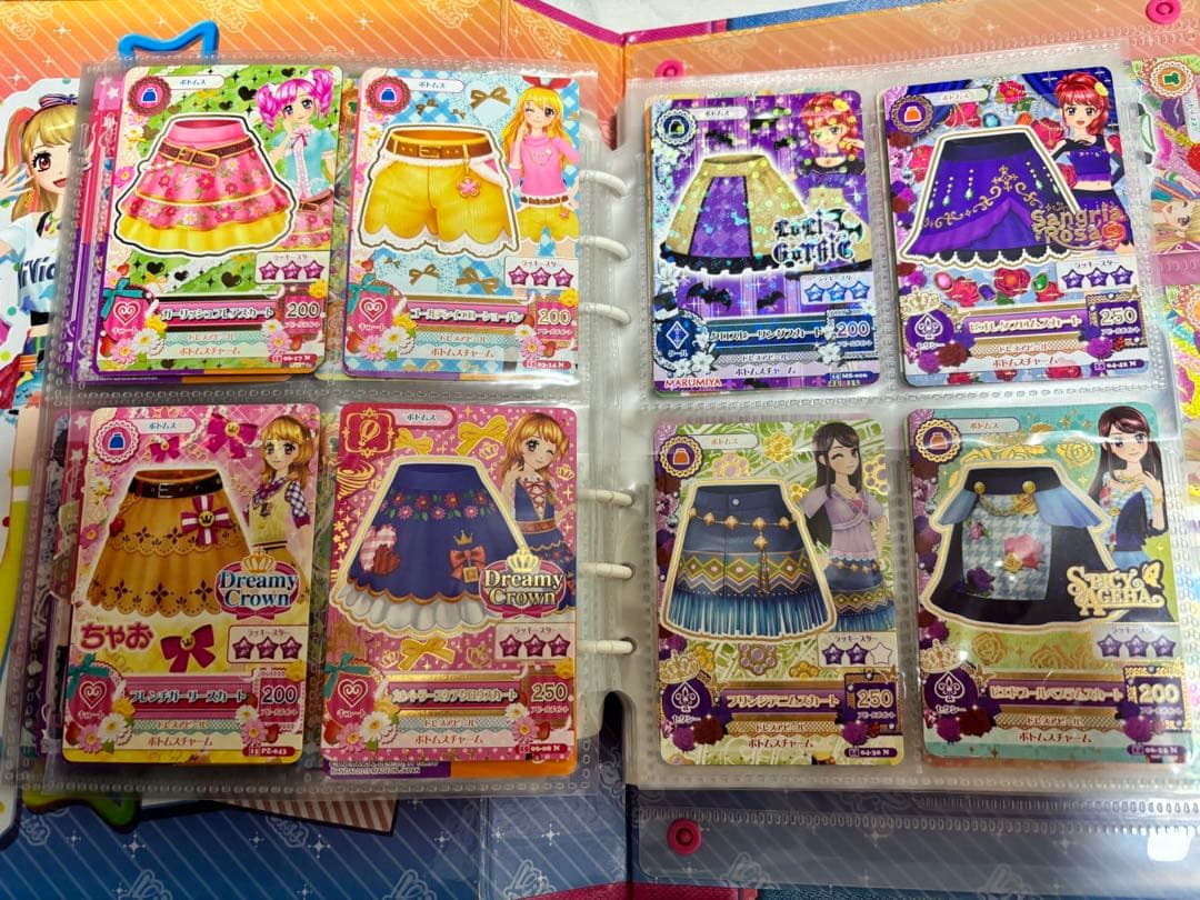 アイカツカードバインダー vivid kiss 夏樹みくる アイカツカード付き