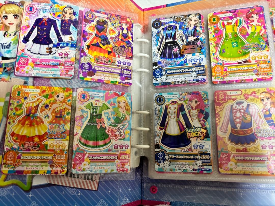 アイカツカードバインダー vivid kiss 夏樹みくる アイカツカード付き