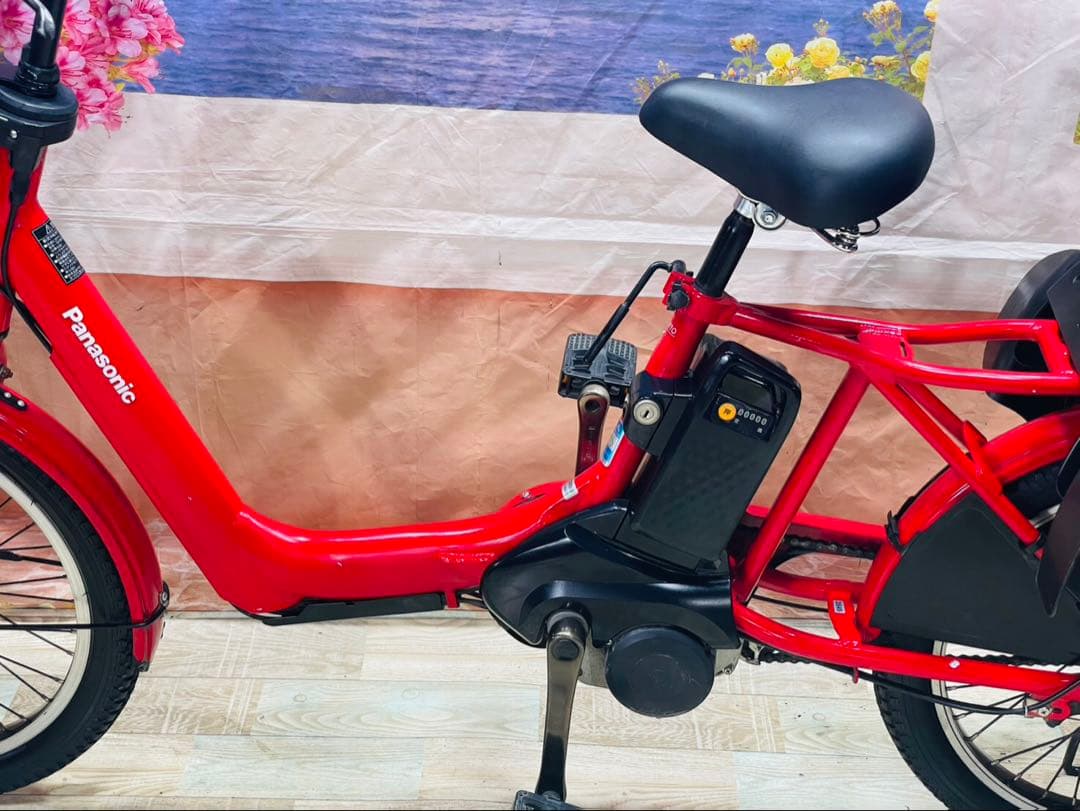 ギュットアニーズ⭐️16AH！パナソニック子供乗せ電動アシスト自転車Y3545