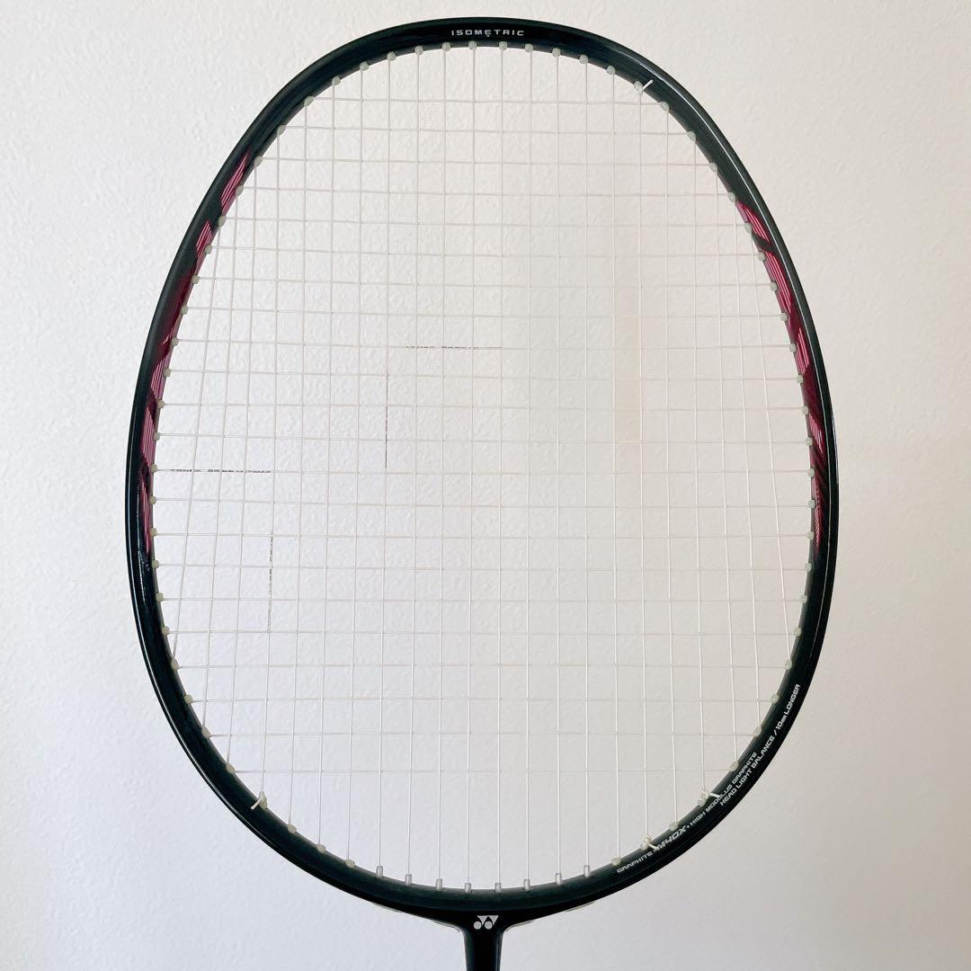 廃盤希少YONEX ヨネックスナノフレア200バドミントンラケット 純正ケース付