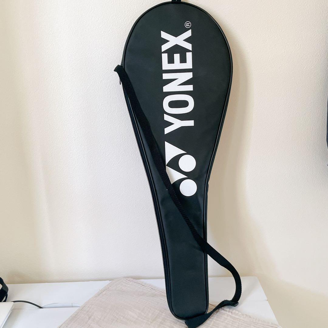 廃盤希少YONEX ヨネックスナノフレア200バドミントンラケット 純正ケース付