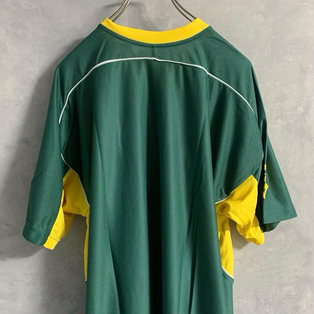 00s 未使用 タグ付 Olympikus バレーボール ブラジルゲームシャツ