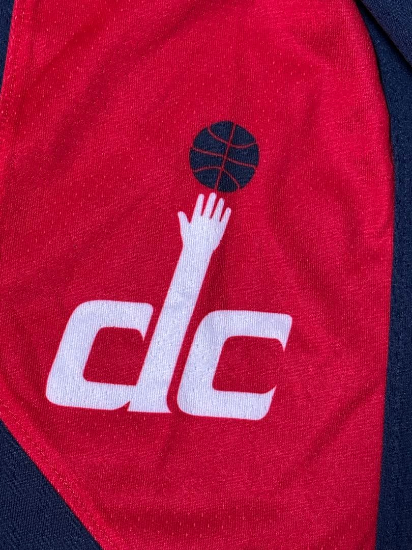 ウィザーズNIKEプラクティスバスパンハーフパンツNBA選手支給品US Mサイズ