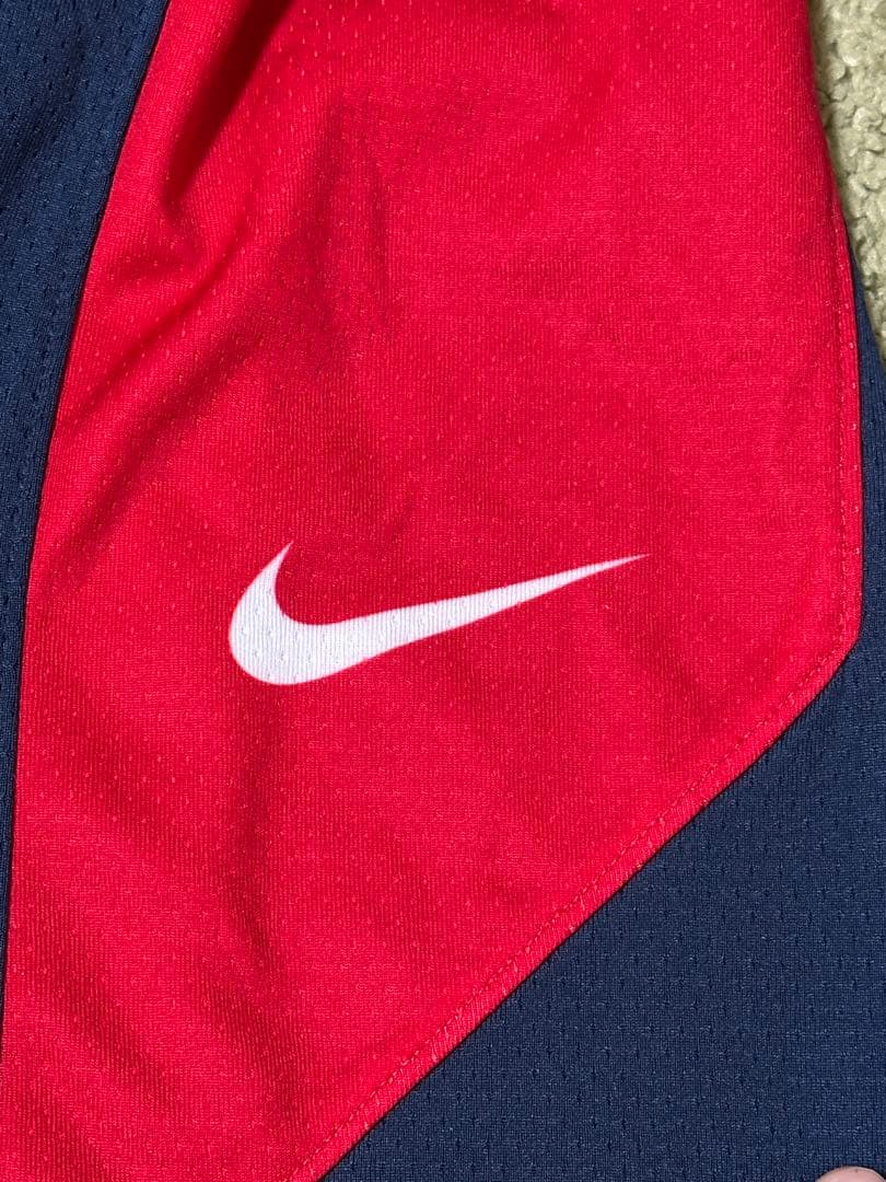 ウィザーズNIKEプラクティスバスパンハーフパンツNBA選手支給品US Mサイズ