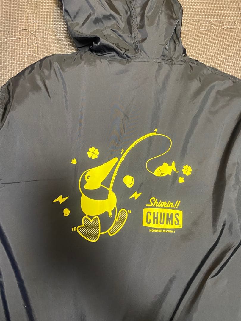 ももクロ×CHUMS ポシュレ　リバーシブル　アウター　黄色　玉井詩織
