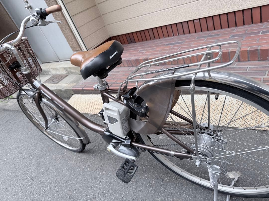 大阪府　Panasonic 電動アシスト自転車　バッテリー8.9ah