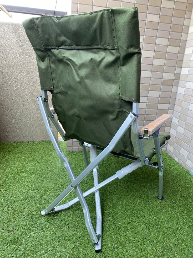 ※cocohi【新品スノーピークOEM品】ローチェア30 ブラック