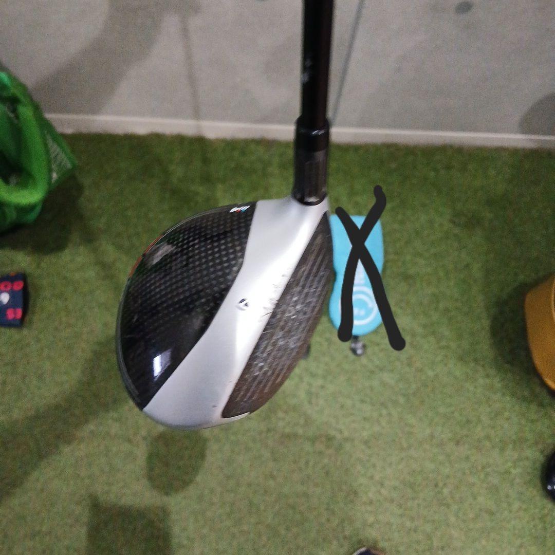 m4　5Wフェアウェイウッド　フラックスS　フブキシャフト　カバー付き