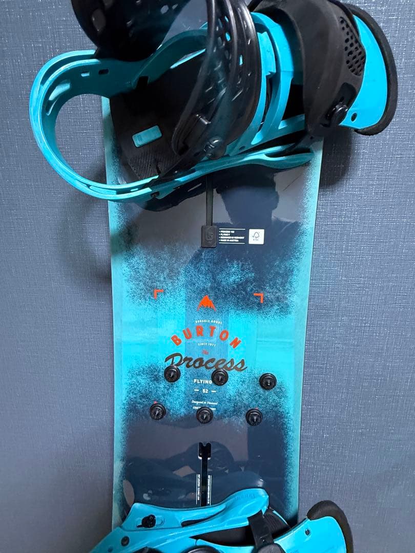 バートン メンズ スノーボード セット プロセス マラビータ ビンディング