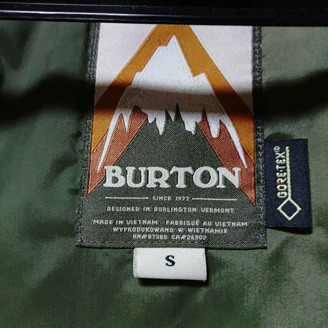 BURTON 　GORE-TEX セットアップ オリーブグリーン