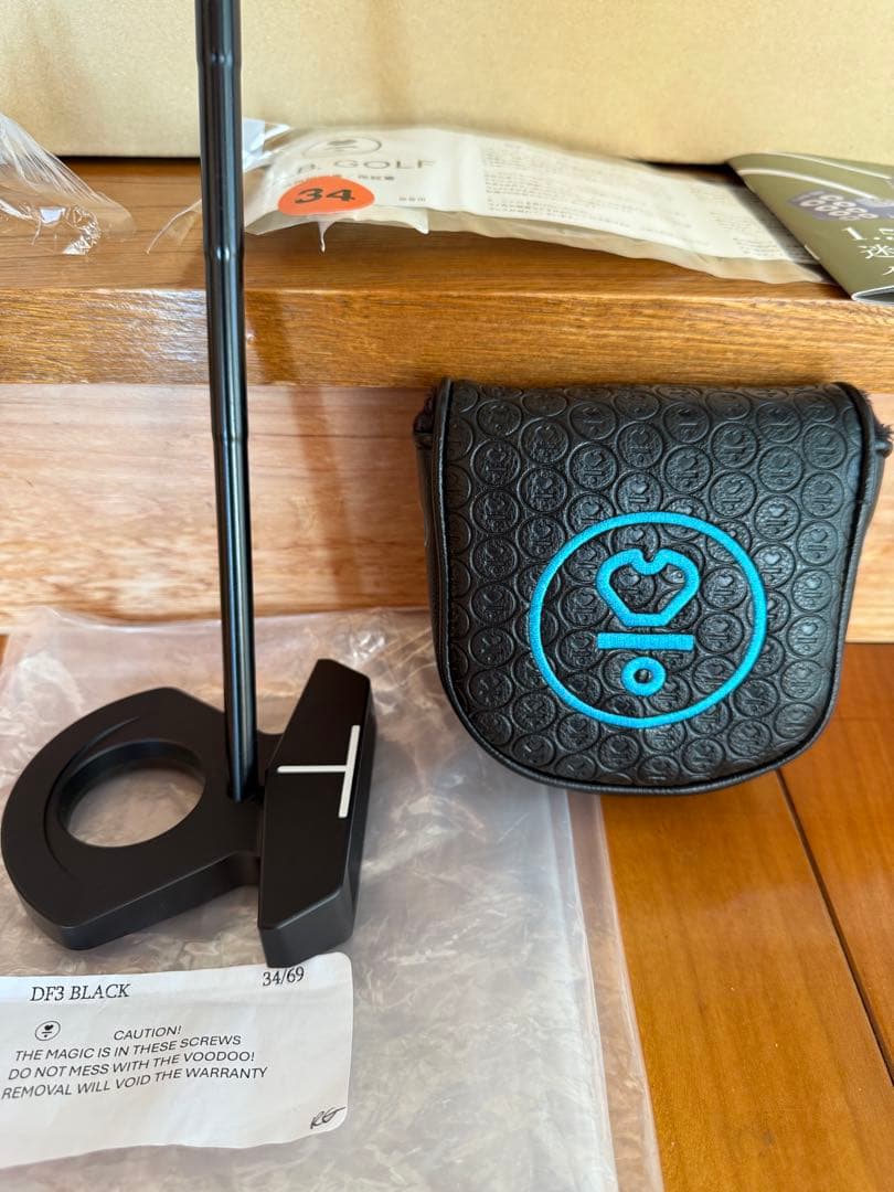 専用　【極美品・国内保証書付・店舗印あり】L.A.B GOLF DF3 34㌅